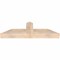 Ekena Millwork Portland Smooth Timber Gable Bracket, Douglas Fir, 48"W x 14"H x 5 1/2"D x 5 1/2"F, 7/12 Pitch GBW048X14X0606POR00SDF - alternate 5
